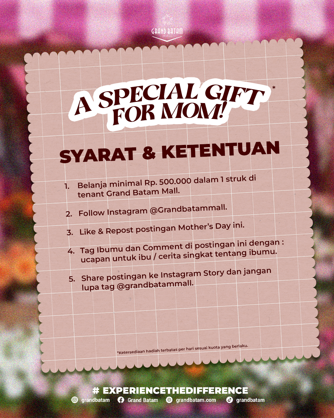 A SPECIAL GIFT FOR MOM